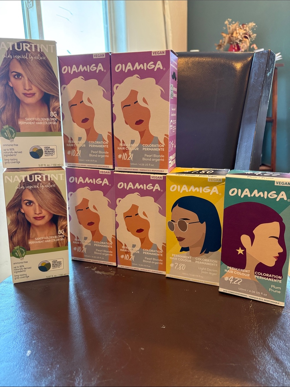 Permanent Hair Color Pack - Assorted Colors